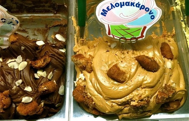 Chocolate or Regular Melomakarono ice cream