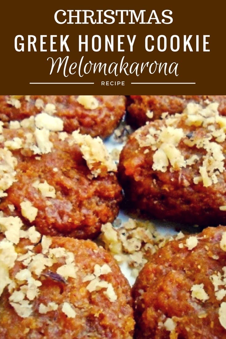 Melomakarona Greek Honey Cookie