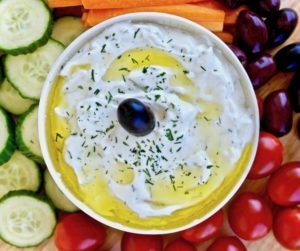 Authentic Tzatziki – Greek Garlic Yogurt Dip