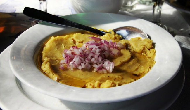 Greek Santorini Fava Dip