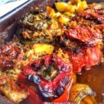 Gemista Greek stuffed tomatoes