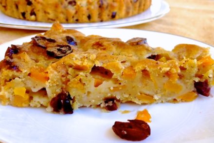greek vegan pumpkin cake