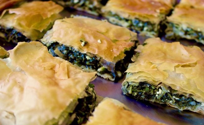spinach pie spanakopita