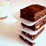 Olive oil and Greek Yogurt Brownies