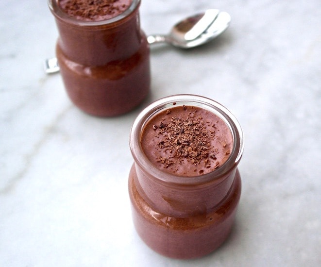 Greek yogurt chocolate mousse