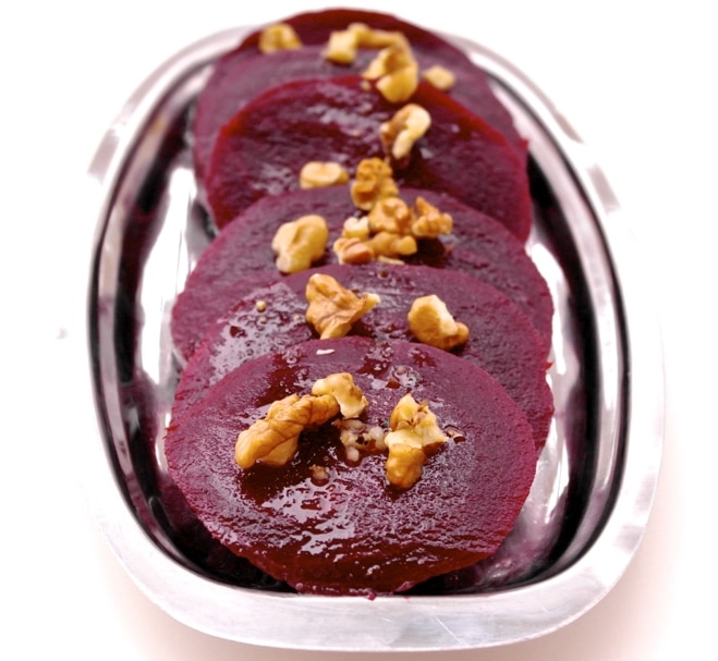 beets with olive oil