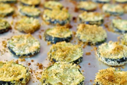 baked zucchini chips