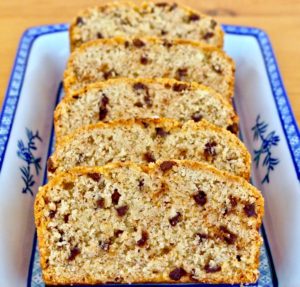 Olive Oil Almond Banana Bread