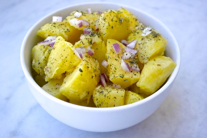 Greek potato salad