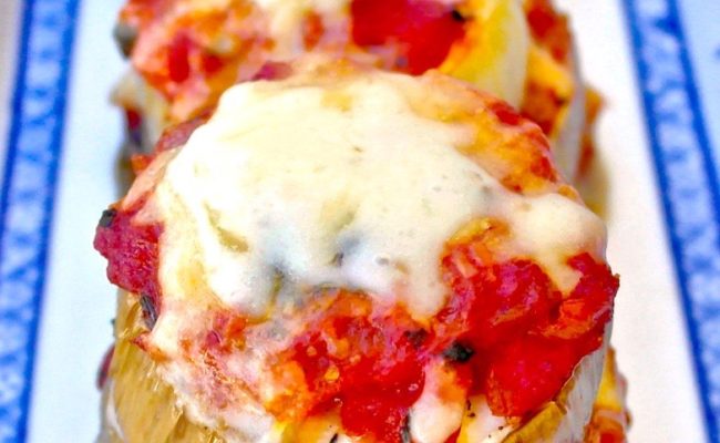 Greek eggplant parmigiana