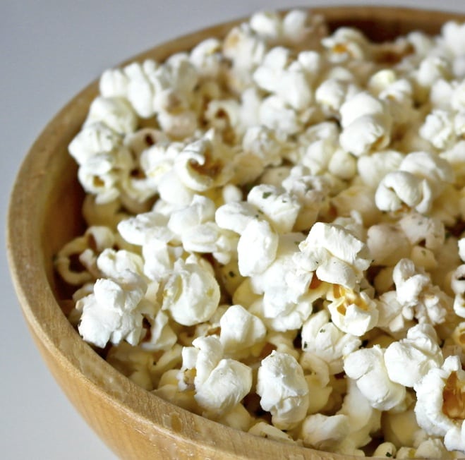 Olive Oil Popcorn Olive Tomato