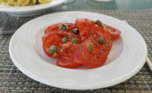 Lush Tomato and Caper Salad