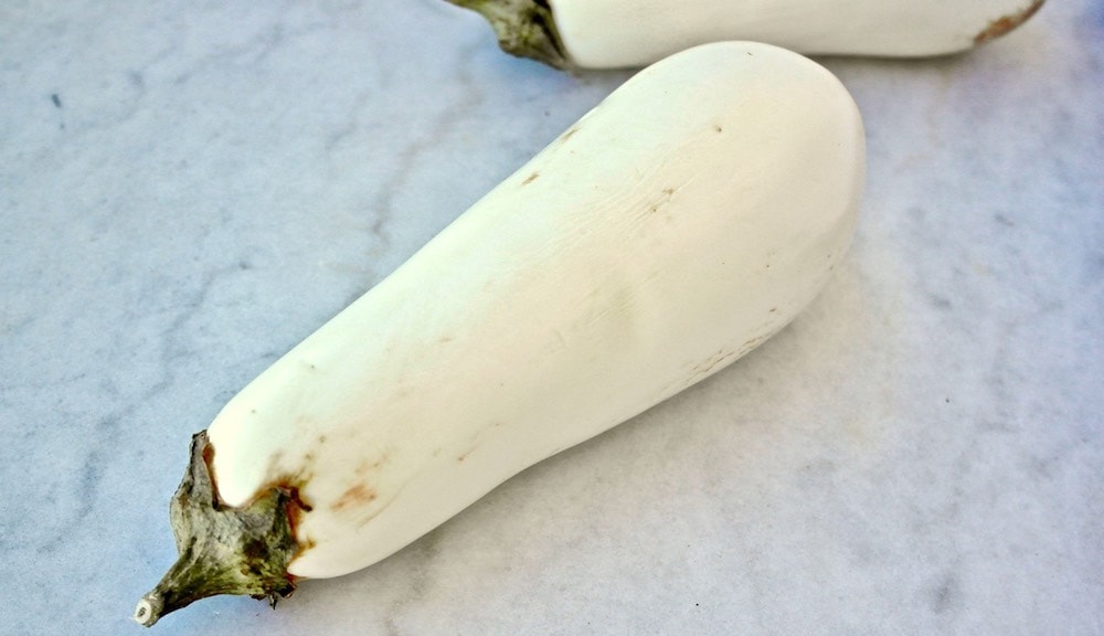 Greek white eggplant