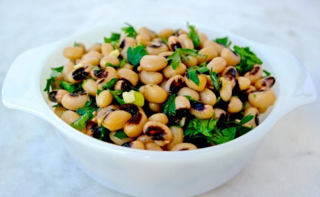 Black-eyed-peas-Mediterranean-honey-vinaigrette