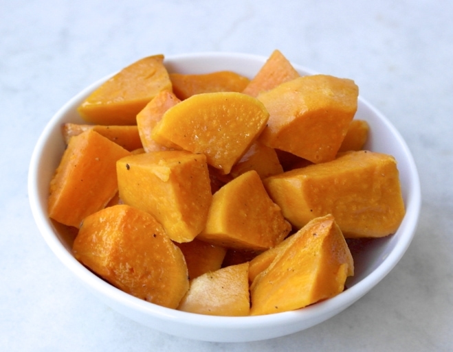 Greek Style Oven Roasted Sweet Potatoes with Olive Oil and Orange-image
