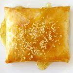 baked feta wrapped in phyllo