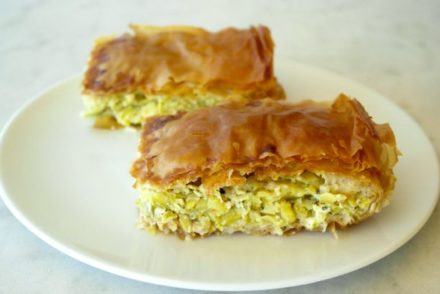 Greek Zucchini Pie Kolokithopita