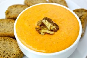 Red Pepper Dip with Feta Cheese and Greek Yogurt