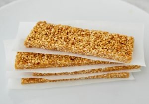 Pasteli: Greek Honey-Sesame Bars
