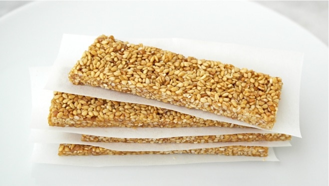 Pasteli: Greek Honey-Sesame Bars-image