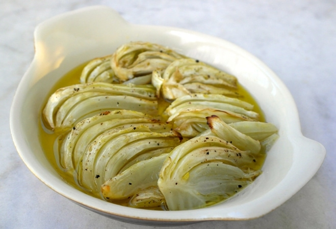 Roasted Fennel in Ouzo and Olive Oil