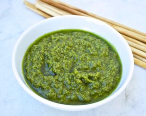 Greek Island Parsley-Garlic Dip