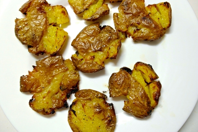 Smashed Roasted Potatoes