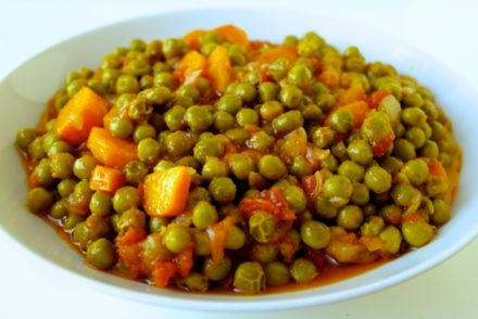 Greek peas arakas