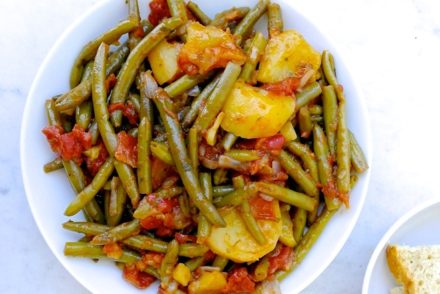 greek green bean casserole