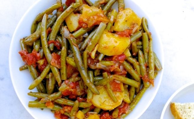greek green bean casserole