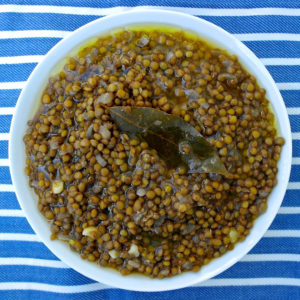 Greek Lentil Soup-Fakes