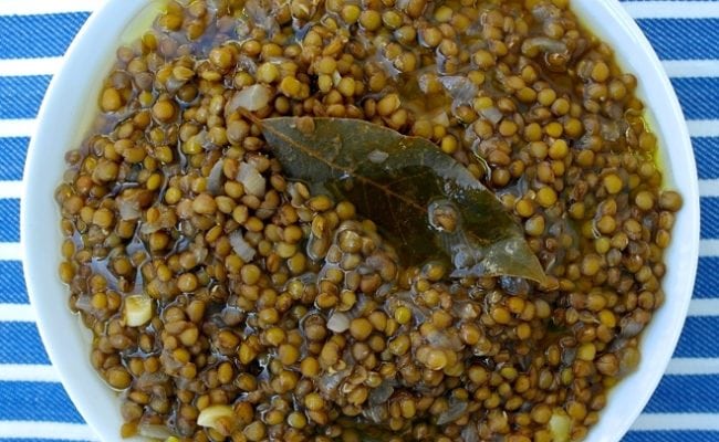Greek lentil soup