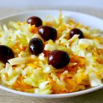 Greek cabbage and carrot salad