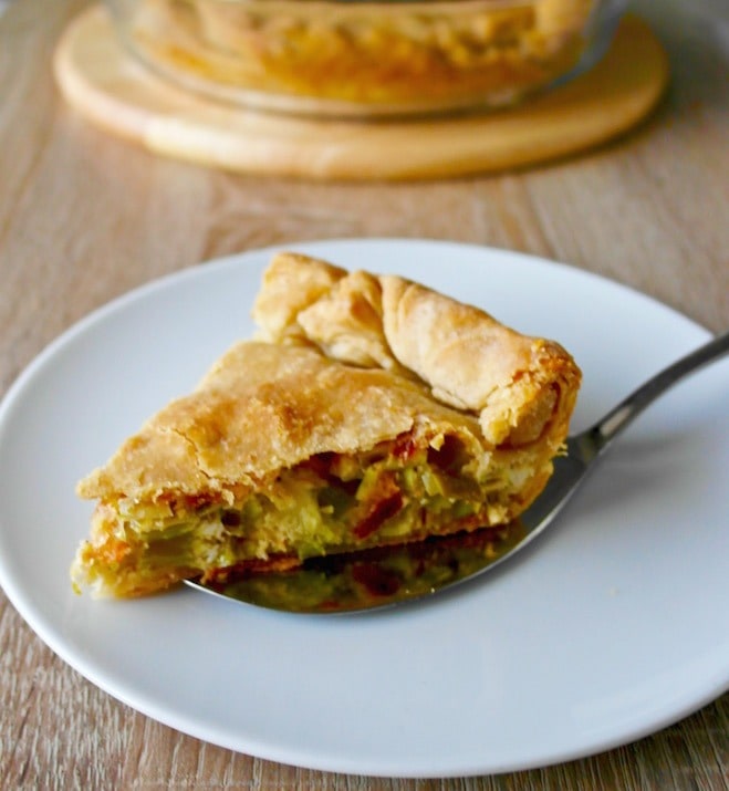 Prasopita Leek pie