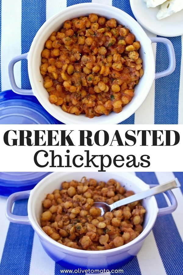 Greek Roasted Chickpeas