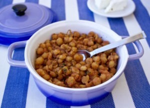 Greek Roasted Chickpeas