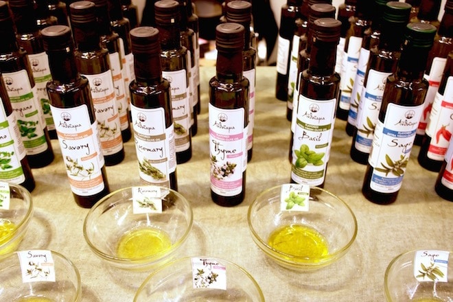 Infused Greek olive oil from Anthoiama