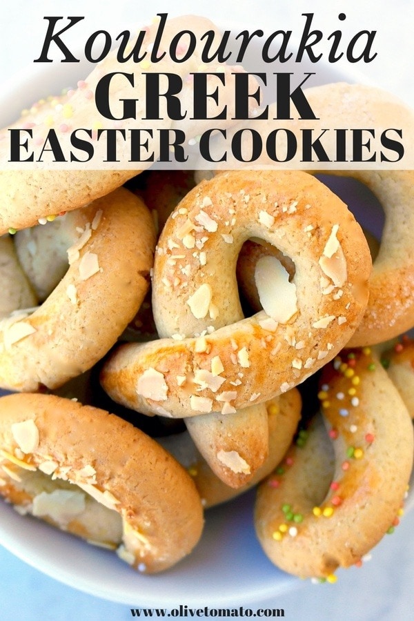 Greek Easter Cookies Koulourakia