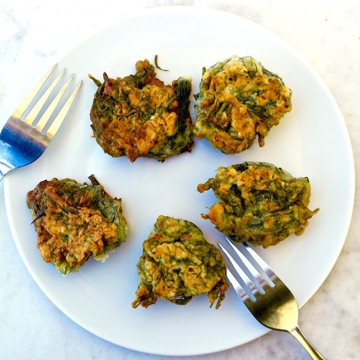 greek fennel fritters