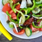 Greek island salad