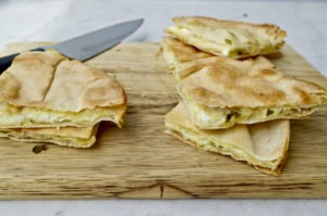 Easy Pita Bread Greek Cheese Pie – Tiropita