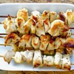 Authentic Chicken souvlaki