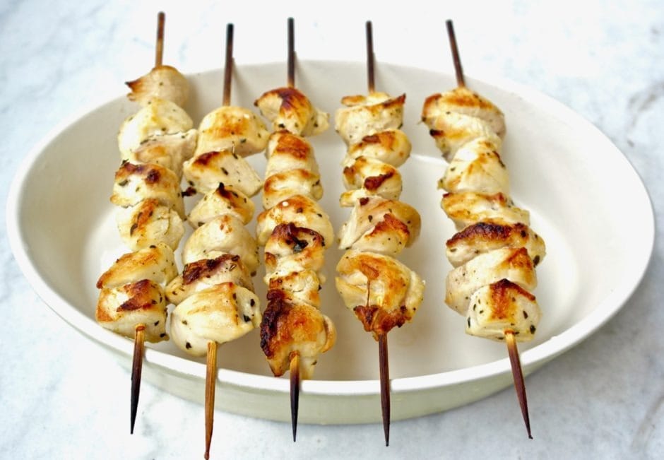 Quick and Easy Authentic Chicken Souvlaki