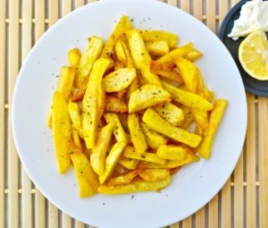 Authentic Greek Olive Oil Fries – Patates Tiganites