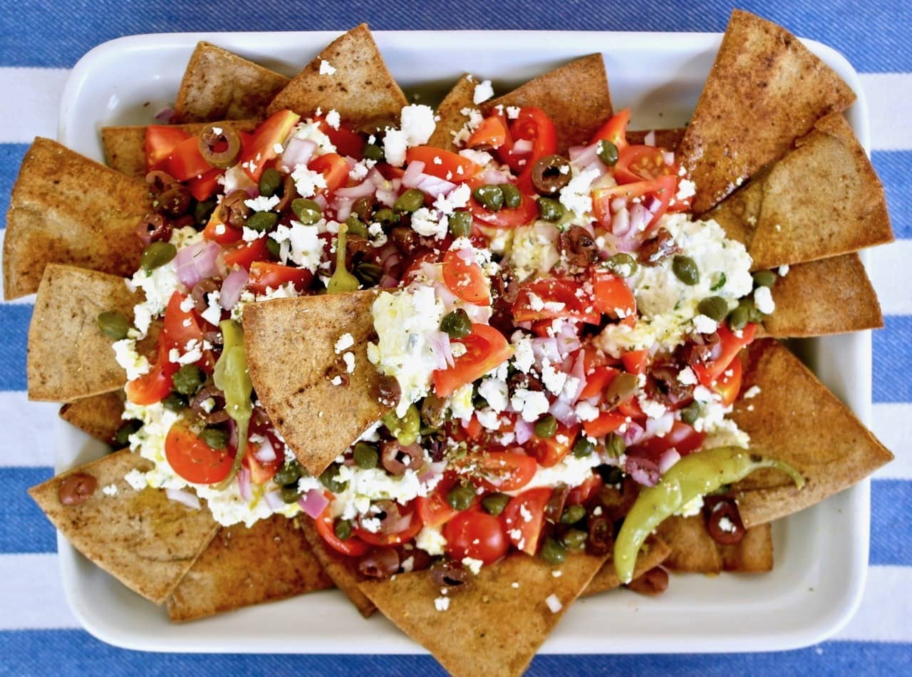 Greek nachos