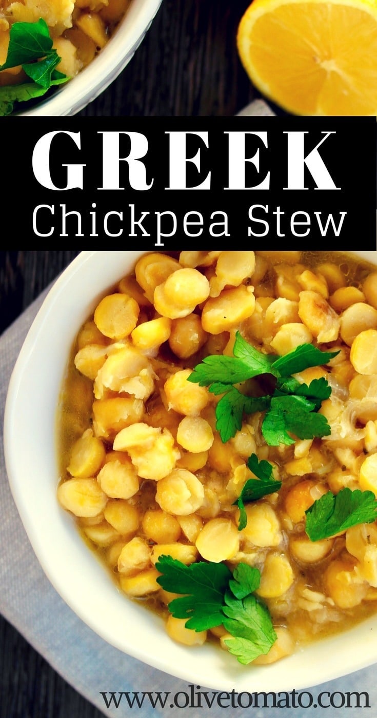 Greek Chickpea Stew