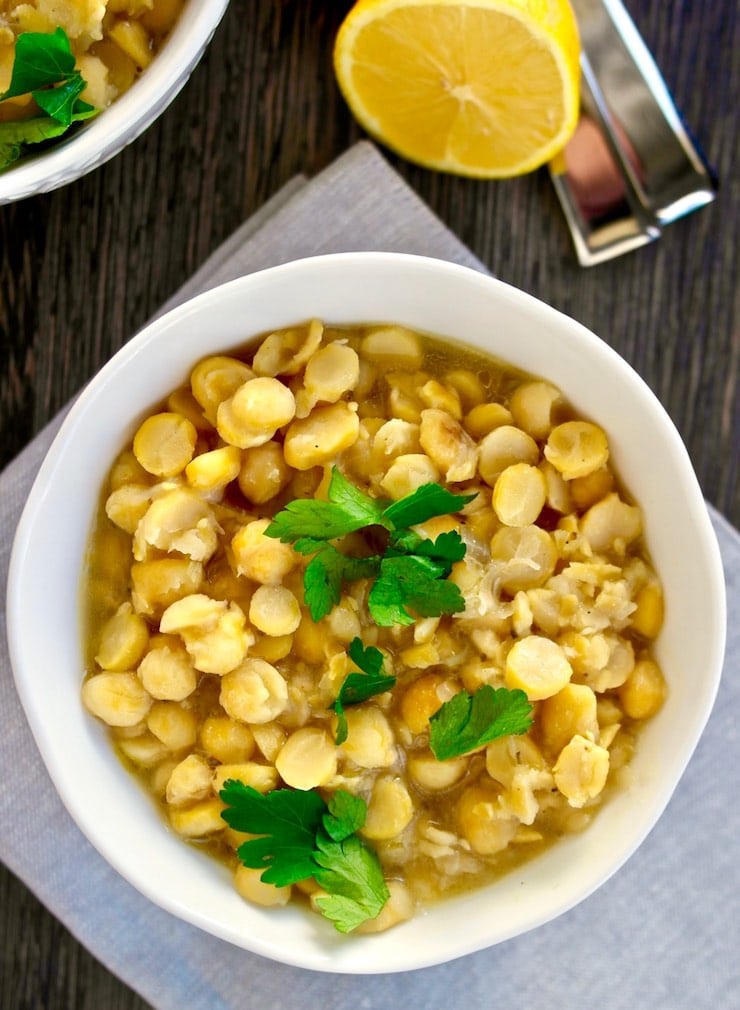 Greek chickpea recipe