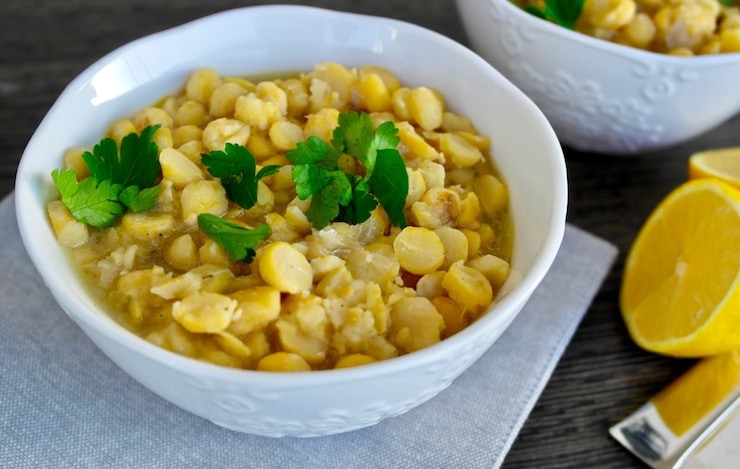 Authentic Greek Chickpea Soup