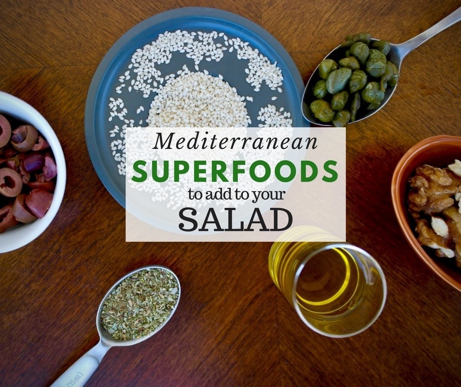 6 Mediterranean “Superfoods” To Add to Your Salad Olive Tomato