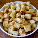 homemade healthy croutons